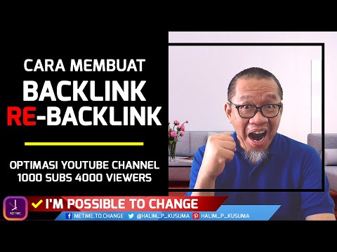 Cara Membuat Backlink